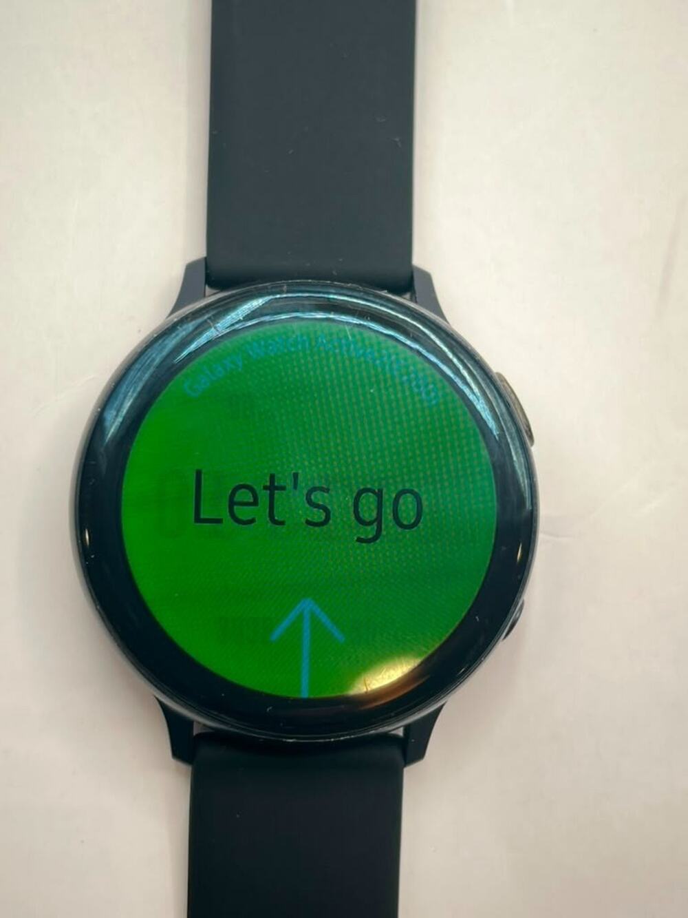 Samsung Galaxy Watch Active2 SM-R820 44mm 4 GB Blue Black Band Screen Issue